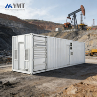 Système de stockage d'énergie conteneurisé CESS pour usine, avec batteries 5MWh et 3MWh et onduleur, pour conteneurs 20 pieds et 40 pieds