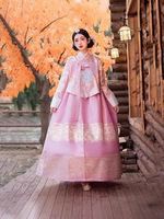 Costume traditionnel coréen, robe de princesse, Hanbok féminin, tenue de palais, danse classique, costume ethnique coréen