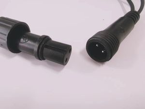 IWhite Outdoor 10m 100 LED Alambre de goma luces de cadena IP65 LUZ DE Navidad Cable de goma Luz de cadena comercial - Product Image 5