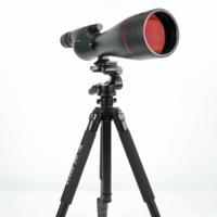 Longue-vue étanche FMC 25-75x100 BAK4 avec adaptateur pour téléphone, champ de vision large, idéale pour l'observation des oiseaux, la faune, les croisières et les excursions