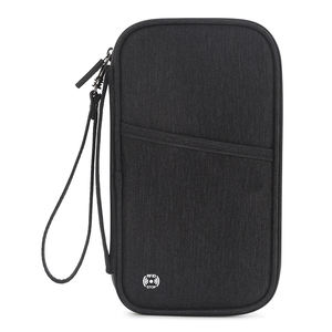 Grand Organisateur de Passeports Familial Étanche avec Blocage RFID, <span class=keywords><strong>Portefeuille</strong></span> de Voyage, Porte-Billets et Housse de Documents de Voyage avec Dragonne - Product Image 6