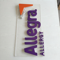 Panneau d'enseigne de bureau d'entreprise, panneau extérieur d'usine, enseigne personnalisée en acier inoxydable, enseigne commerciale, logo mural, lettres rétroéclairées par LED