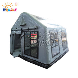 WINSUN PVC Inflatable <b>Tent</b> <b>Air</b>-Tight Small Indoor CE Certified Electric Pump Fireproof Easy Setup - Product Image 1