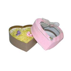 Cajas de Regalo Personalizadas al por Mayor con Forma de Corazón, Recubrimiento UV y Laminado Mate, Tapa de Papel Artístico, Cajas de Regalo de Cartón - Product Image 5