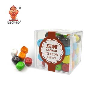 <span class=keywords><strong>Caramelle</strong></span> al cioccolato arcobaleno colorate merenda al cioccolato misto ricoperto di zucchero multicolore - Product Image 6