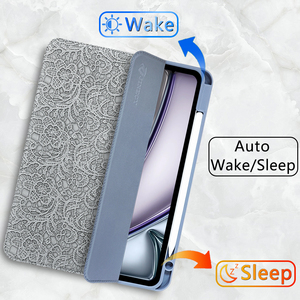 Thời trang ánh sáng mới PU Leather bìa cho <span class=keywords><strong>ipad</strong></span> không khí 11 10.9 10.5 10.2 <span class=keywords><strong>9.7</strong></span> inch <span class=keywords><strong>2025</strong></span> trường hợp máy tính bảng - Product Image 5