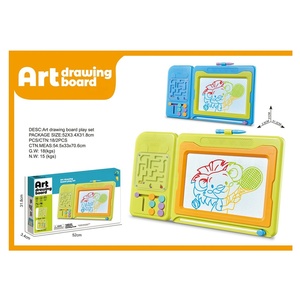 Pizarra Magnética <span class=keywords><strong>de</strong></span> Dibujo <span class=keywords><strong>para</strong></span> Niños, Juguete Educativo, Bloc <span class=keywords><strong>de</strong></span> Dibujo a Color, Juego <span class=keywords><strong>de</strong></span> Rompecabezas con Pantalla Borrable - Product Image 3
