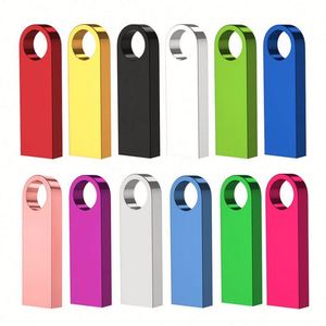 Mini Metal Colorful Rotating High-Speed True Capacity Portable Keychain USB Flash Drive Business Gift 6-128GB - Product Image 2