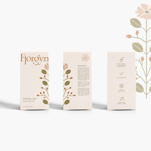 Boîte d'emballage pliante en carton avec logo personnalisé, pelliculage mat, luxe, pour cosmétiques et soins de la peau, avec fermeture magnétique - Product Image 1