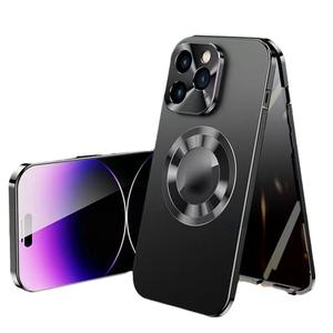 Funda Magnética para Teléfono 15 Pro Max, <span class=keywords><strong>Original</strong></span>, <span class=keywords><strong>de</strong></span> Doble Cara, con Cristal Electrochapado, sin Etiqueta Metálica - Product Image 5