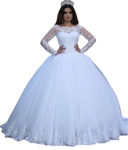 2024 New Luxury Custom Lace Sequin Sexy Designer Plus Size <b>Bridal</b> Dress Wedding Dresses for Women - Product Image 4