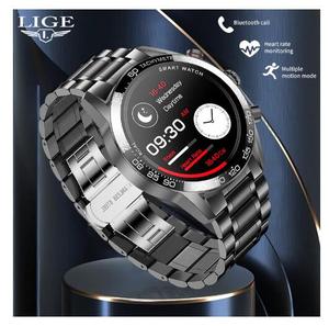 <span class=keywords><strong>2022</strong></span> <span class=keywords><strong>LIGE</strong></span> NFC <span class=keywords><strong>reloj</strong></span> inteligente hombres 360*360 completamente táctil deportes Fitness relojes impermeable Smartwatch para llamar - Product Image 2