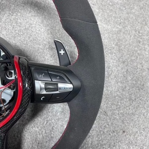 Volant en Alcantara pour <span class=keywords><strong>BMW</strong></span> F10 F20 F30 F15 F25 F07 F01 F82 E90 M3 M5 M6 F33 F31 X5 E70 <span class=keywords><strong>X3</strong></span> F25 M5 - Product Image 4