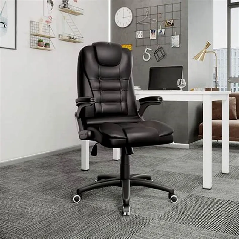 Meilleure vente mobilier de bureau Commercial, chaise de patron, Design moderne, chaise pivotante de bureau en cuir PU