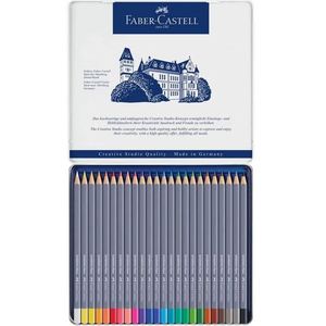 FABER CASTELL - ESTUCHE DE 24 LÁPICES DE COLORES GOLDFABER - Product Image 1