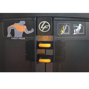 เครื่องกดหน้าอกแนวตั้งเครื่องออกกำลังกายอเนกประสงค์อุปกรณ์ยิมเพื่อการฝึกความแข็งแรง - Product Image 6