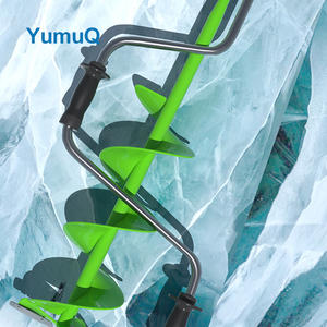 YumuQ 중국 제조업체 5-8 인치 빅 사이즈 치퍼 블레이드 핸드 아이스 홀 드릴링 낚시 오거 머신 - Product Image 2