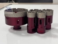 Foret diamanté brasé sous vide M14 pour perçage à sec et humide de carreaux de porcelaine, marbre, granit, béton et maçonnerie
