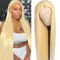 Lot(s) de Mèches Blanches 613 Brésiliennes Lisses, Cheveux Remy 100% Humains de 26 28 30 32 34 36 38 40 Pouces