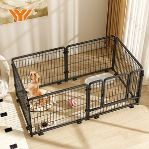 Con Chó playpen con chó lớn nhà vật nuôi khách sạn con chó lồng kim loại cũi con chó bút con chó nhà trong nhà con chó bút trong nhà mèo lồng con chó chạy - Product Image 4