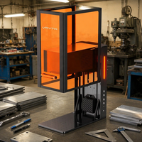 Machine de marquage laser industrielle 30W pour composants métalliques, outils, quincaillerie, codes QR et numéros de série pour usage en atelier