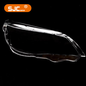 Copertura faro SJC per <span class=keywords><strong>BMW</strong></span> <span class=keywords><strong>serie</strong></span> 5 E60 E61 520 523 525 530 2004-2010 copertura faro anteriore obiettivo paralume trasparente - Product Image 2