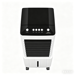 Refroidisseur <span class=keywords><strong>d</strong></span>'<span class=keywords><strong>air</strong></span> évaporatif électrique portable de 12 L, oscillation à 3 vitesses, réservoir <span class=keywords><strong>d</strong></span>'eau amovible, pour le bureau et la maison - Product Image 2