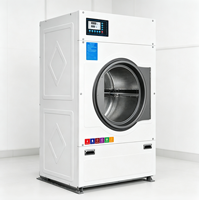 Équipement de nettoyage industriel, lave-linge commercial entièrement automatique en acier inoxydable, sécheuse à tambour pour hôtel, hôpital, école