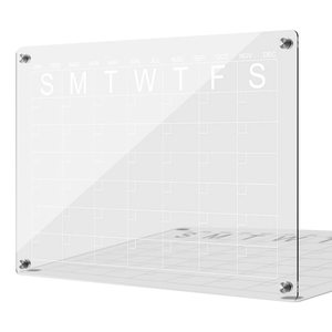 Calendario Magnético de Borrado en Seco Promocional Mensual y Semanal para Refrigerador, para Uso como Marco de Fotos - Product Image 5