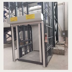 ราคาที่ดีไฮดรอลิลิฟท์ขนส่งสินค้าแนวตั้งลูกสูบยกลำเลียงคลังสินค้าลิฟท์จัดเก็บ - Product Image 5