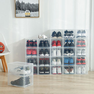 Étagère transparente en acrylique pour chaussures de sport, boîte de rangement pour chaussures de sport géantes - Product Image 2