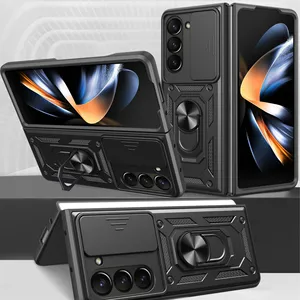 New Arrival Kickstand TPU PC Phone Case for Samsung Galaxy Z Fold 5 /Z Fold 4 Shockproof Phone Cover for Samsung Z Fold 5