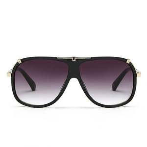 Gafas de Sol Extra Grandes Vintage de Moda 2020 para Hombre, Lentes Degradadas, Protección UV400, Gafas de Sol Cuadradas Grandes para Hombre - Product Image 3