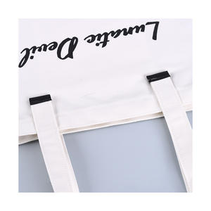 <span class=keywords><strong>Sac</strong></span> <span class=keywords><strong>de</strong></span> <span class=keywords><strong>cours</strong></span> d'entraînement en coton à une épaule en vente en gros <span class=keywords><strong>sac</strong></span> à main avec fermeture éclair <span class=keywords><strong>sac</strong></span> en toile avec logo imprimé personnalisé et motif <span class=keywords><strong>de</strong></span> lettres - Product Image 3