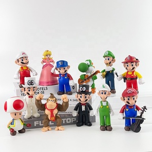 12 18 Uds <span class=keywords><strong>Super</strong></span> <span class=keywords><strong>Bros</strong></span> Luigi juguete coleccionable PVC colección <span class=keywords><strong>de</strong></span> figuras <span class=keywords><strong>de</strong></span> acción para niños regalos al por mayor - Product Image 5