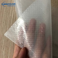 Toiles en HDPE tissées renforcées anti-UV avec bord renforcé transparent et œillets pour la coupe de serres agricoles