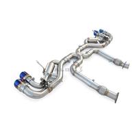 Sistema de Escape Catback Valvetronic SS304 para Chevy Corvette C8 Z06 2019-2024, Sonido de Carreras, Silenciador de Alto Rendimiento, Actualización de Tubo de Escape, Ajuste Directo