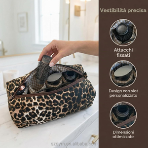 Bolsa de Almacenamiento para Herramientas de Peinado de Viaje, Bolsa Acolchada para <span class=keywords><strong>Secador</strong></span> de Pelo, Bolsa Organizadora de Maquillaje para Mujer, Bolsa de Aseo - Product Image 3