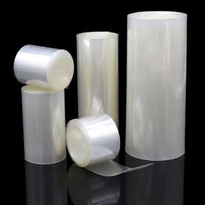 Dày <span class=keywords><strong>PVC</strong></span> thu nhỏ tay áo cuộn ống rõ ràng <span class=keywords><strong>PVC</strong></span> thu nhỏ bọc cho 18650 gói pin bọc - Product Image 1