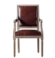Chaise de salle à manger moderne de style provincial français, très vendue, en bois, pour salon