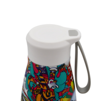 Botella de agua de acero inoxidable de boca estrecha al por mayor de alta calidad botella de agua termo portátil de doble pared