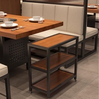 Vente en gros d'usine OEM ODM Meubles de restaurant en bois intelligents Restauration Barbecue Fondue Ensemble de tables et de chaises de salle à manger commerciales