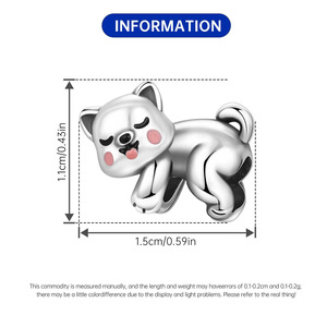 <b>Cute</b> and versatile DIY beaded puppy <b>bracelet</b> for sleeping, suitable for women - Product Image 3