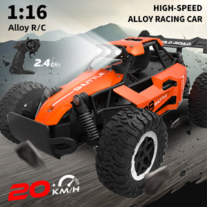 Coche RC de Metal a Escala 1:64 2.4G con Luz LED, Vehículo Todoterreno 2WD con Control Remoto, Juguete de Escalada para Exteriores, Regalos para Niños - Product Image 2