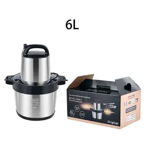small fufu making maker pounder and meat grinder 2000w stainless steel fufu yam pounding machine 4l
