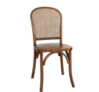 Chaise Thonet en bois massif antique moderne pour restaurant, salon extérieur, salle de séjour, cuisine, parc, activité, hôtel