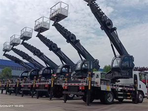 Nouveau véhicule de travail aérien automatique JMC 4x2, camion léger diesel de 25-30 mètres, 4,5 tonnes, avec nacelle, à prix réduit - Product Image 5