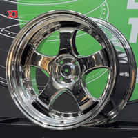 Jantes forgées 2 pièces 18 19 20 pouces à lèvre polie profonde 5x112 5x114.3 5x120 5x100 X108 pour Work Skyline GTR Q50 Q60 370z 335i F80 G82