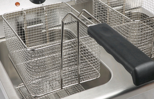 Friteuse électrique commerciale, équipement de cuisine robuste, avec Double réservoir <span class=keywords><strong>12l</strong></span> + <span class=keywords><strong>12l</strong></span>, appareil à friture pour le poulet - Product Image 3