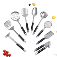 Kit de gadgets de cuisine en acier inoxydable, 25 pièces, ensemble d'outils de cuisson multifonctionnels